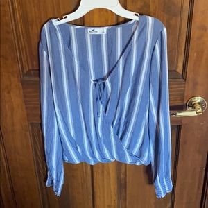 Wrap/Plunge Blouse